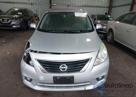 2012 Nissan Versa 1.6 Sl из США, поврежденный, VIN 3N1CN7AP1CL928493